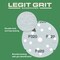 Legit Grit 6 inch Sand paper Disc, 15-Hole, 320 Grit, 150PK LG6-15320-150 - alternate 5